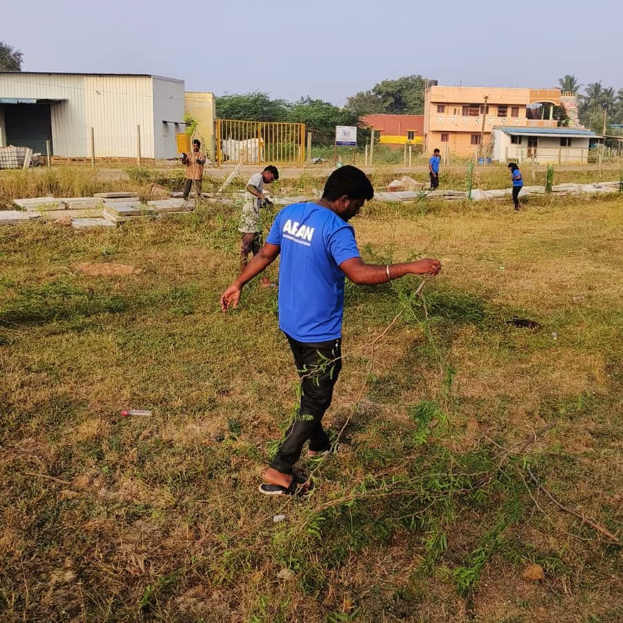 aranvolunteers's tweet photo. Tree Doctors in Action 🌴
Today morning, our tree doctors were in action at Panchaleeshwarar Temple saving trees.
With cattle menace and people taking away tree guards, we are trying our best to save these trees.
@supriyasahuias
#Aran #Trees #TreeDoctors #TreeCare #NGO https://t.co/Edu3DrrIiF