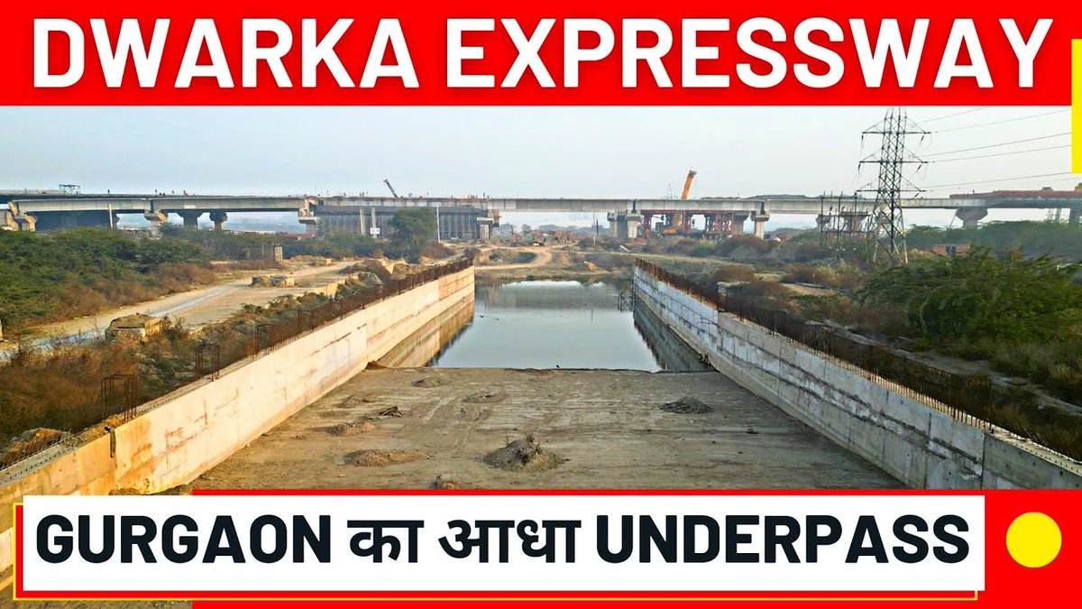 प्रखर Dwarka Expressway |🇮🇳 (@prakharsahay) on Twitter photo Video: youtu.be/cjmsuEskaG4
#DwarkaExpressway मे #Gurgaon का पहला आधा UNDERPASS
ThankU Sh. <a href="/Rao_InderjitS/">Rao Inderjit Singh</a> that <a href="/OfficialGMDA/">GMDA</a> has NOT paid compensation to land owners since 2017 due of which Sec 102 Underpass WORK IS STUCK
CC: <a href="/PMOIndia/">PMO India</a> <a href="/OfficeOfNG/">Office Of Nitin Gadkari</a> <a href="/vaibhav_74/">VAIBHAV DANGE वैभव डांगे</a> <a href="/NHAI_Official/">NHAI</a> Video: youtu.be/cjmsuEskaG4
#DwarkaExpressway मे #Gurgaon का पहला आधा UNDERPASS
ThankU Sh. <a href="/Rao_InderjitS/">Rao Inderjit Singh</a> that <a href="/OfficialGMDA/">GMDA</a> has NOT paid compensation to land owners since 2017 due of which Sec 102 Underpass WORK IS STUCK
CC: <a href="/PMOIndia/">PMO India</a> <a href="/OfficeOfNG/">Office Of Nitin Gadkari</a> <a href="/vaibhav_74/">VAIBHAV DANGE वैभव डांगे</a> <a href="/NHAI_Official/">NHAI</a>