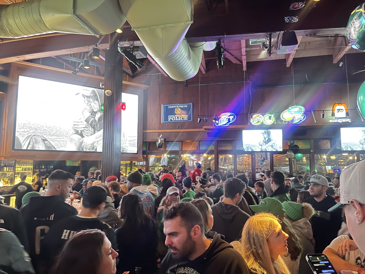 As one fan told our <a href="/arleeonair/">Antionette Lee</a> tonight:

“Nobody comes to Philly and beats us.”

#FlyEaglesFly