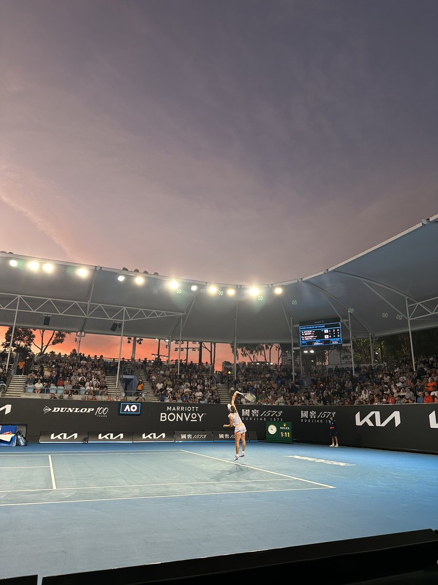NickMcCarvel's tweet image. Only a pleasure to watch @bambamsam30 play her final pro tennis match. What a true legend in our sport, all class and carried herself with it at every move.

Will miss you Sam! 👊🏼 congrats on all #AusOpen #Stosur
