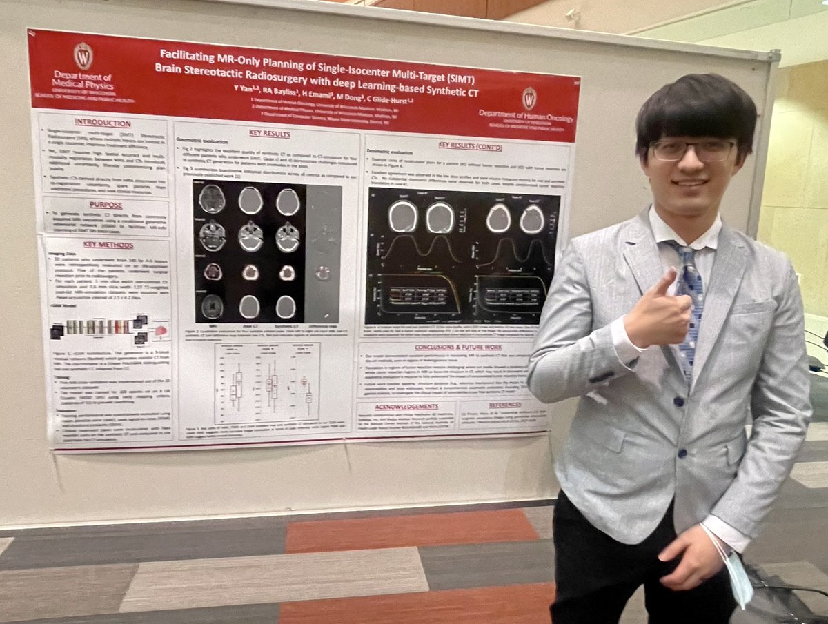 Dr. Carri Glide-Hurst (@cglidehurst) on Twitter photo Outstanding <a href="/wiscmedphys/">UW-Madison Department of Medical Physics</a> <a href="/NIH/">NIH</a> T32 symposium on Friday! I’m always amazed at the breadth of #medphys research being conducted at <a href="/UWMadison/">UW–Madison</a> <a href="/uwsmph/">UW School of Medicine and Public Health</a>! Congrats to our funded trainees & award winning student posters! 💫 Outstanding <a href="/wiscmedphys/">UW-Madison Department of Medical Physics</a> <a href="/NIH/">NIH</a> T32 symposium on Friday! I’m always amazed at the breadth of #medphys research being conducted at <a href="/UWMadison/">UW–Madison</a> <a href="/uwsmph/">UW School of Medicine and Public Health</a>! Congrats to our funded trainees & award winning student posters! 💫
