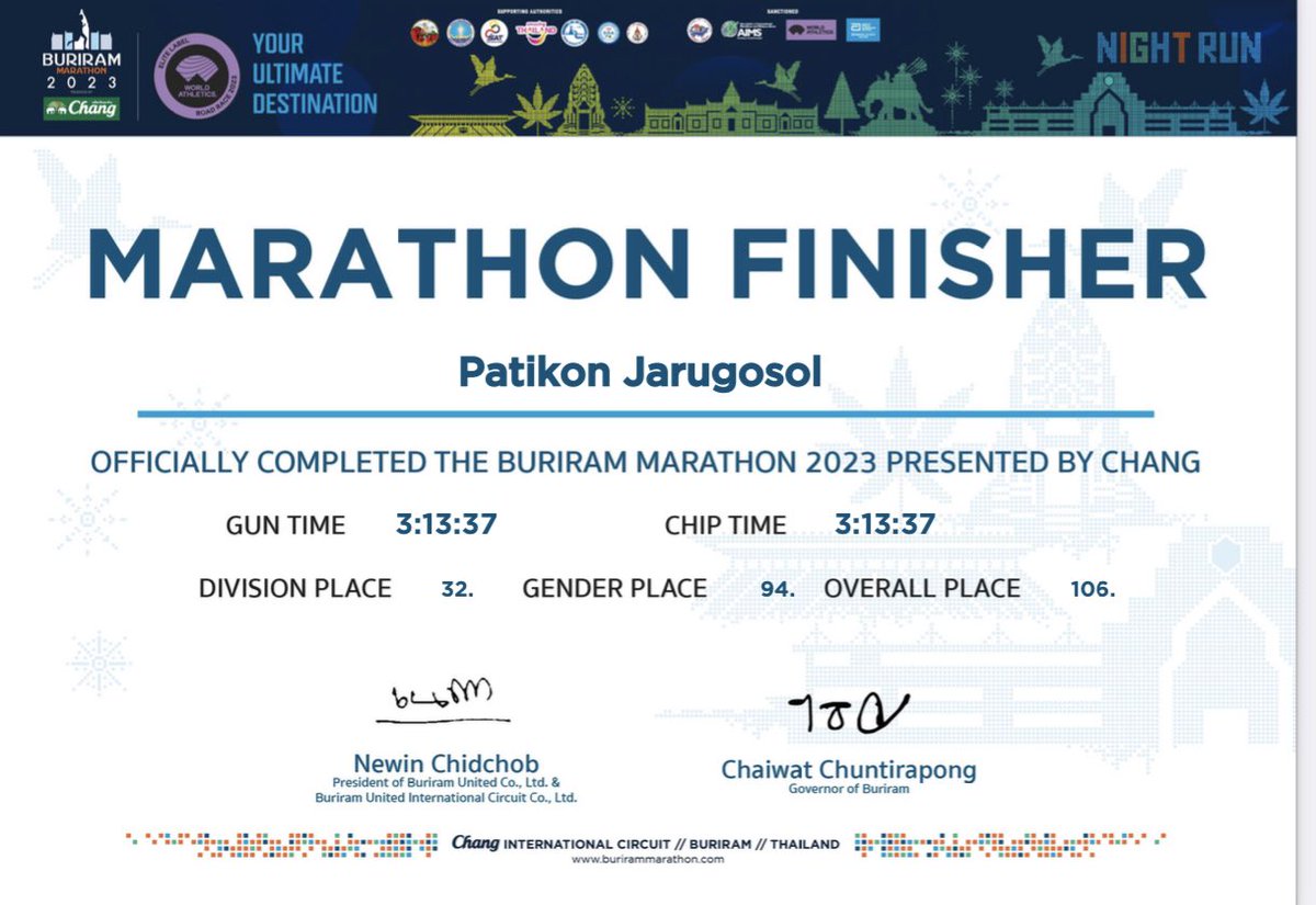 PapPatikon's tweet photo. Buriram Marthon 2023 #BuriramMarathon2023
#SuuntoTH
#VibramFiveFingers #RevRunnr #ELX
#อิชิตันนำ้ด่าง
#เพราะการวิ่งคือการพักผ่อน
#พ่อบ้านรันเนอร์ https://t.co/jXbpFfcxKu