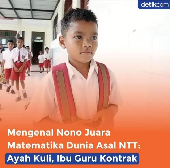 nuansabening28's tweet image. Ini latar belakang keluarga Caesar Archangels Hendrik Meo Tnunay (Nono) yg menyabet juara pertama International Abacus World Competition 2022. Dia berhasil menyingkirkan 7.000 peserta lainnya dalam kompetisi matematika dan sempoa tingkat dunia.

Nono Hebat👍👍🥰