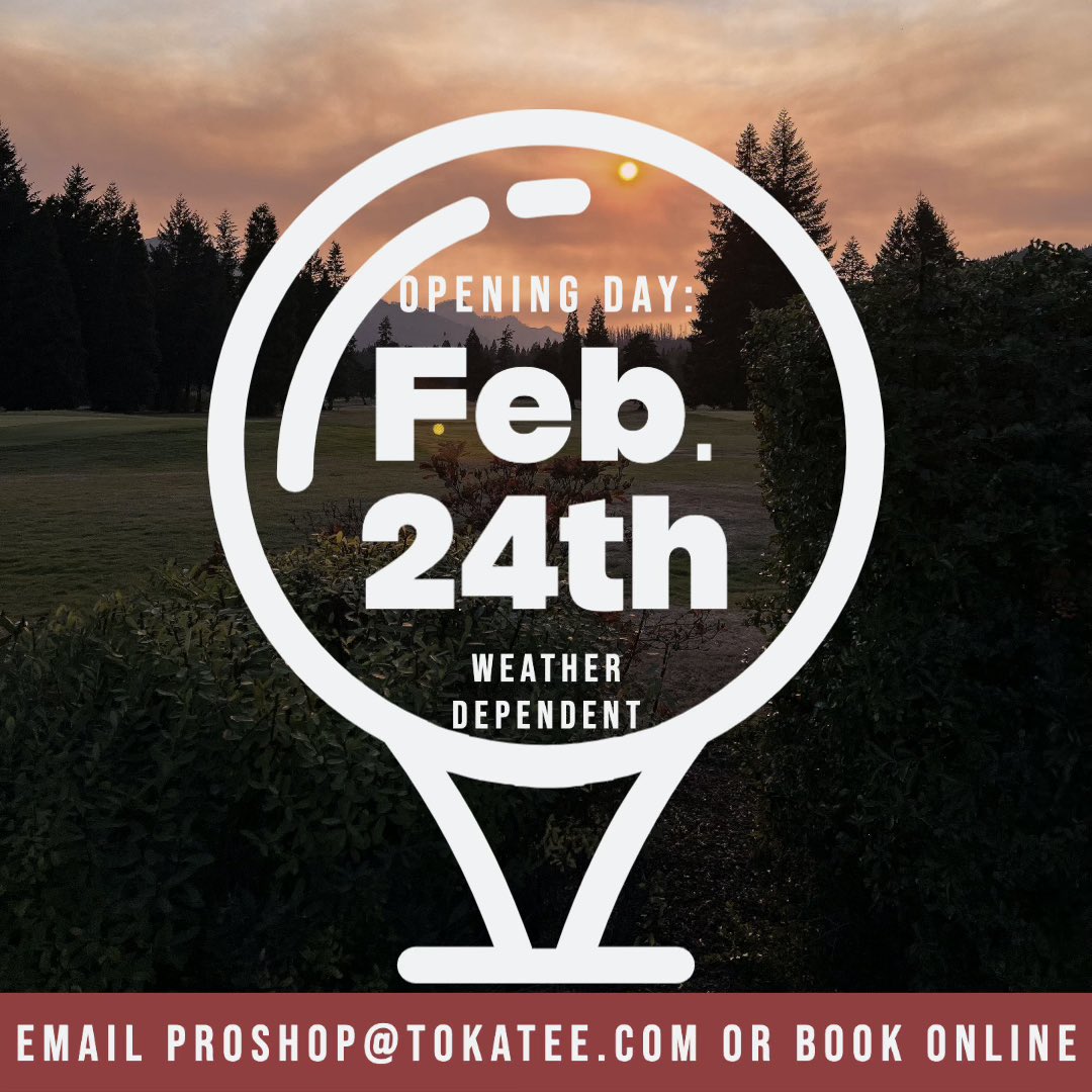 TokateeGolfClub's tweet photo. Get ready! https://t.co/vbJxXqP69y