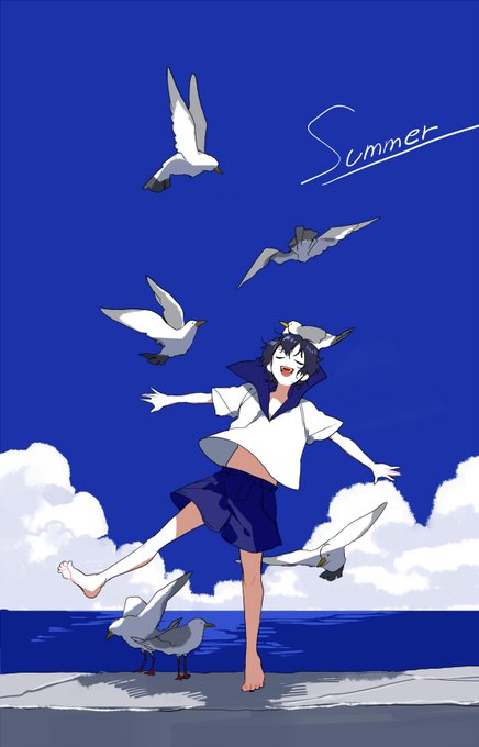 「seagull」 illustration images(Latest｜RT&Fav:50)｜2pages