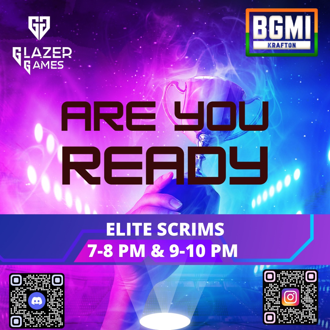 GlazerGames's tweet photo. Get ready to showcase your gaming skills! Glazer Games is hosting a series of upcoming fixtures for BGMI players this week. Join the community-supported platform and prove your worth.
#Glazer #Canada #Vancouver #delhi #India #game #gamerscommunity #gamingplatform #gamedeveloper https://t.co/YeRogRjqrn