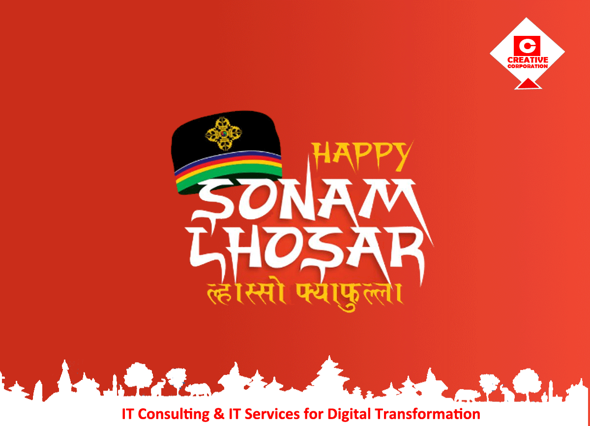 Creativecorpinc's tweet photo. सोनाम ल्होसारको हार्दिक शुभकामना।
#Creative  #SonamLhosar #ITConsulting https://t.co/XlQZbHOC6n
