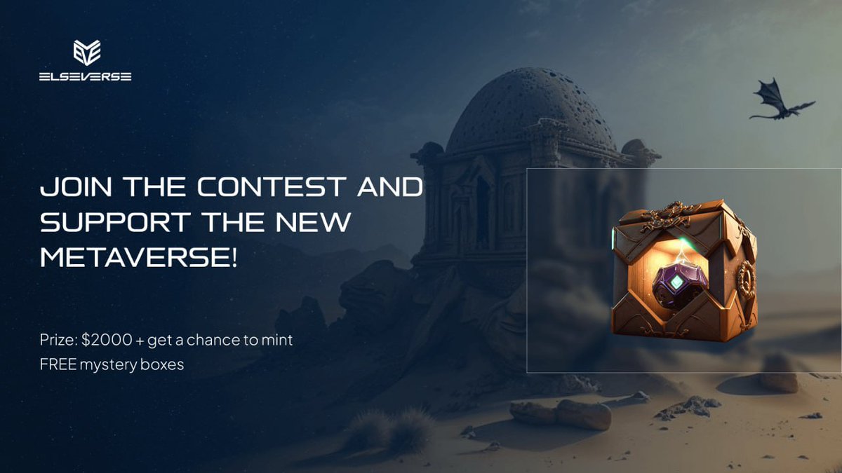 New #airdrop: ElseVerse
Reward: 40 USDT
News: GamesPad
Distribution: February 12th

🔗Airdrop Link: gleam.io/LHMfM/elsevers…