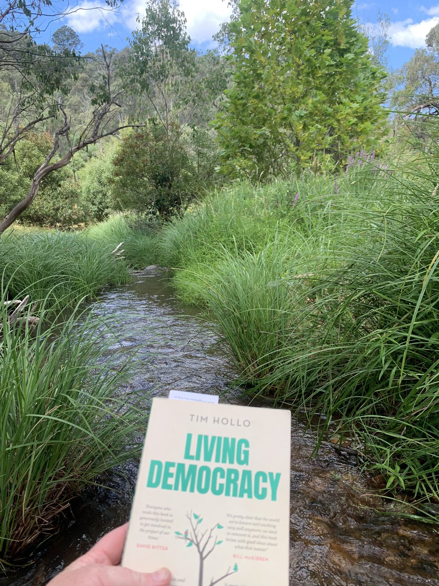 Great read in beautiful places

Ngunnawal and Wiradjuri country 

#livingdemocracy