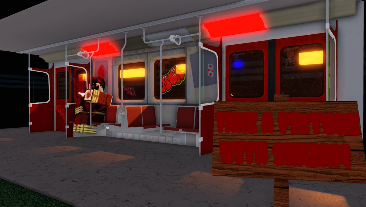 A_RandomTransit's tweet photo. Are you brave enough to take a picture with Shazam in the subway? pretty sure everyone can

#RobloxDev #Roblox #TTC https://t.co/DIxVO3t60h