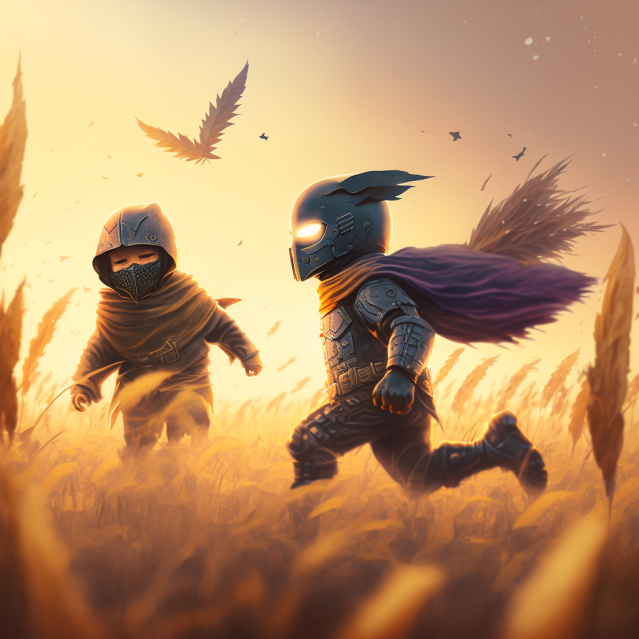TimTMPR's tweet photo. Batch 3: (space)knights &amp; soldiers in fields of flowers https://t.co/xdw9zzMbYI