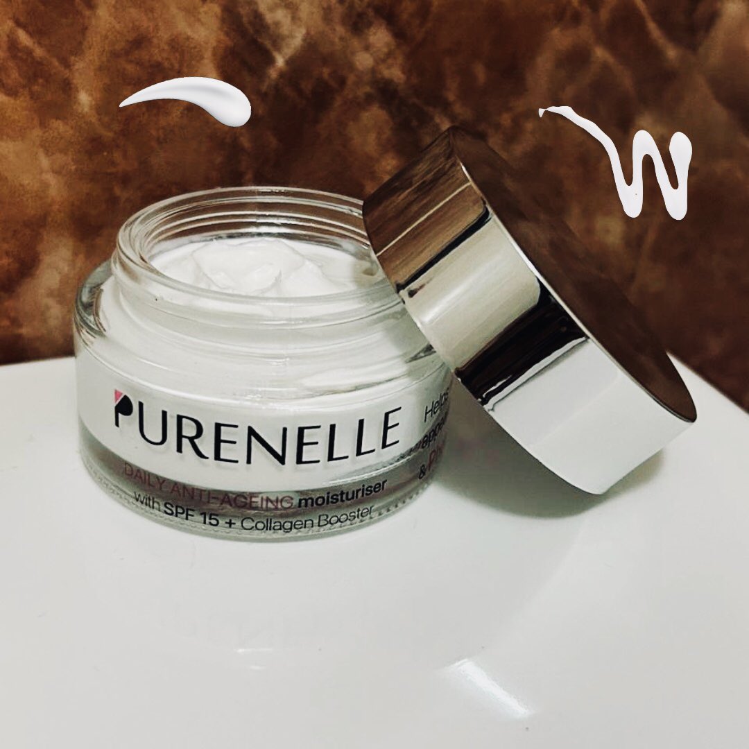 purenelle's tweet photo. Start your day with the all in one Daily anti-ageing moisturiser 🤎

It has Vitamin B3 which reduces fine lines and wrinkles, reduces acne, improve uneven skin tone, and minimises enlarged pores. It has also a extracellular matrix boosting peptide which boosts collagen &amp; spf 15. https://t.co/BEtClIh4MN