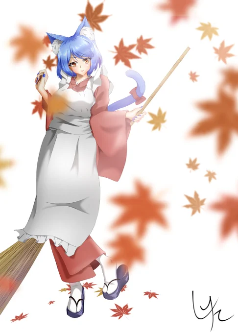 #オリキャラは性癖の見本市 ケモミミと和服と眼鏡とお姉さま 