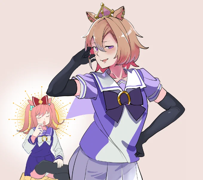長手袋オペラオーくん。 