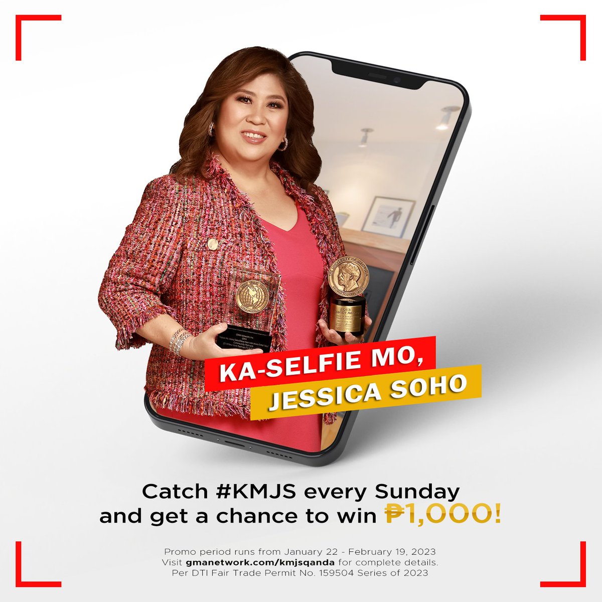 KM_Jessica_Soho's tweet photo. Nagsisimula na ang #KMJS! RT kung nakatutok ka na rin! https://t.co/SzGpZiMRB7