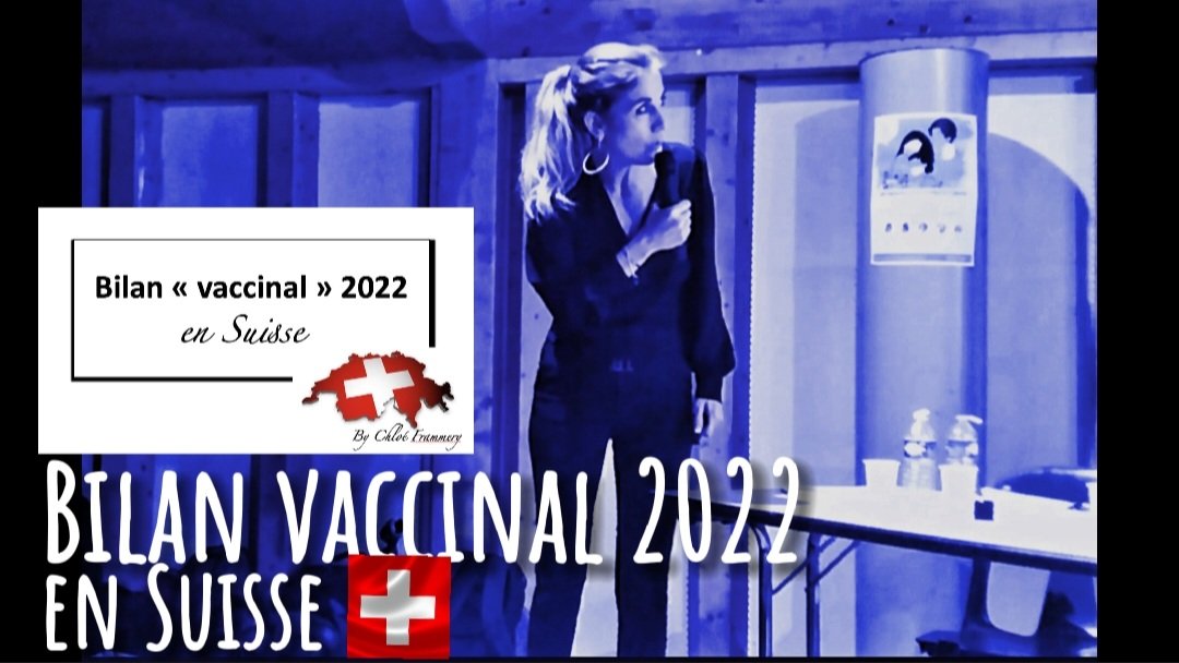 Bilan 'vaccinal' 2022 en Suisse
(Conférence Domancy 13.01.23)
👉 Vidéo ici :
• odysee.com/@Chloe_F:b/Bil…
• crowdbunker.com/v/moYaEoHtQC
Après une année plutôt dense, une année remplie d'espoir & de révélations, j'ai eu envie de dresser le bilan 'vaccinal' de l'année 2022 en Suisse.