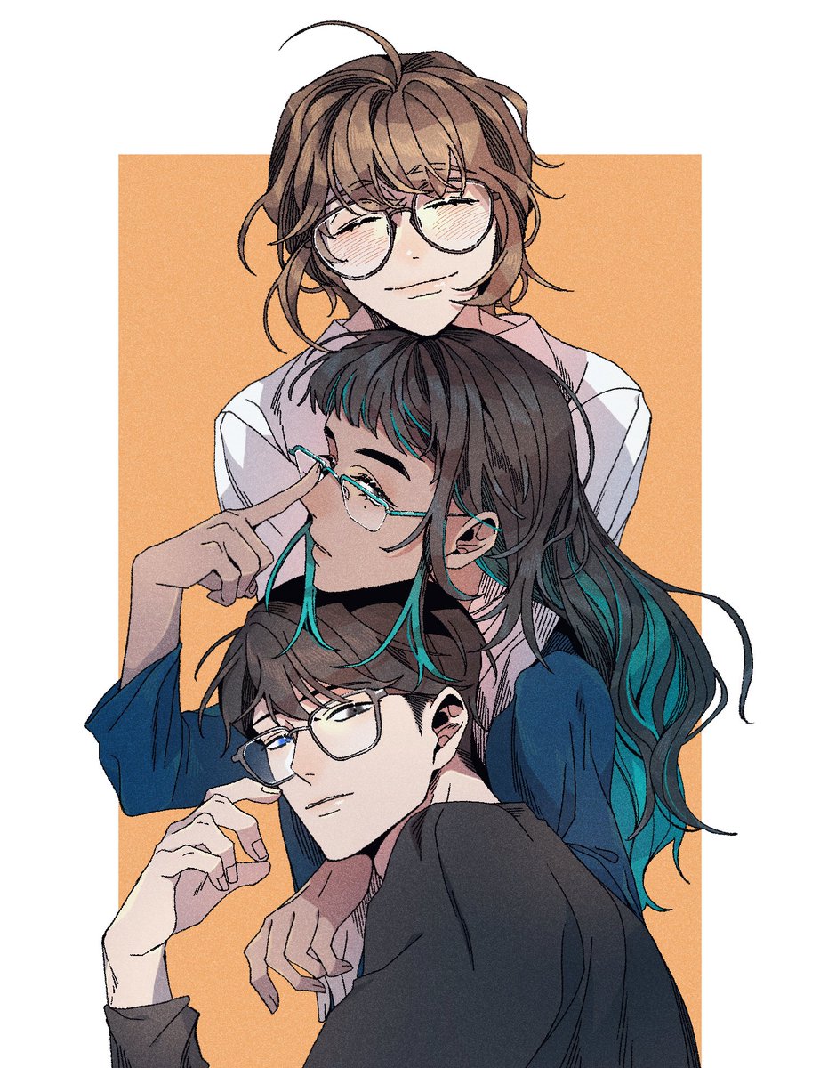 안경 일러 리터칭 해봤는데 가능하면 배포용 엽서로 챙겨가요 근데 가능할지 모르겠음 🥹🥹
유금이 투마나코 박무현
 #어바등