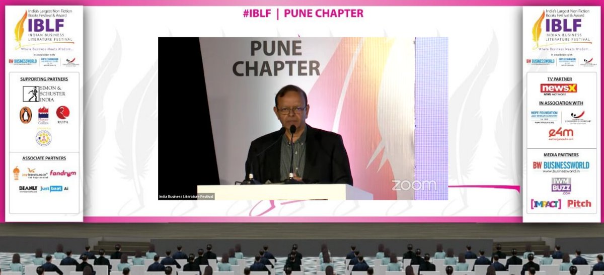 BWBusinessworld's tweet image. 'The government wants to do good work today. We have to decrease the trust deficit between the government and the people,' says  Dr. @GaneshNatarajan, Chairman, 5F World, Honeywell Automation India, Lighthouse Communities at Indian Business Literature Festival #PuneChapter