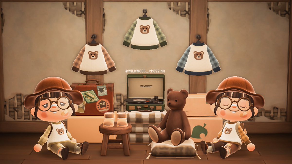 wildwoodcrosser's tweet photo. 🏷

checkered sleeved bear jumpers • creator code: MA-2737-2454-4481

#ACNH #ACNHDesigns #AnimalCrossing #AnimalCrossingNewHorizons https://t.co/V6JxeFJu4H