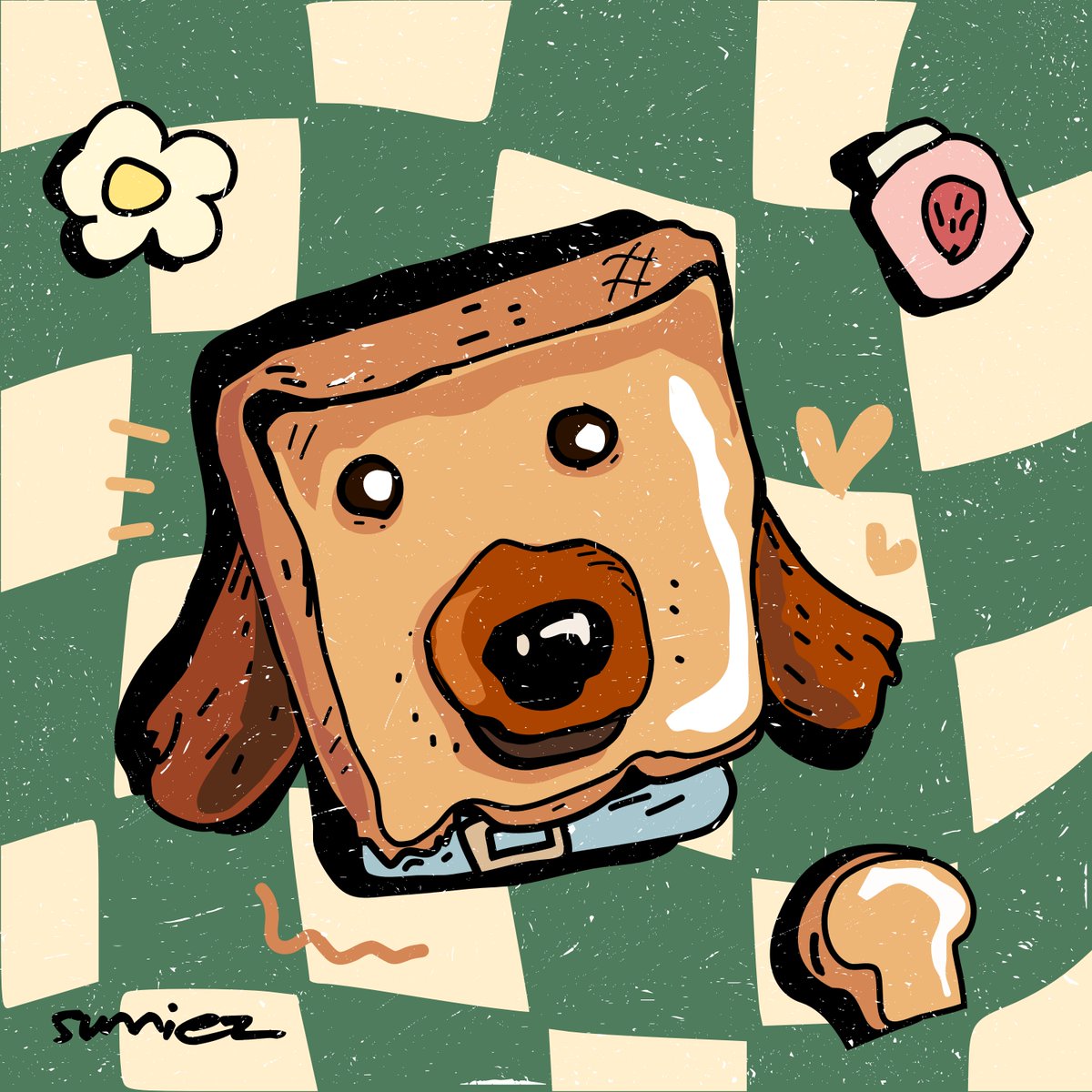 AimeArte's tweet photo. dog or bread
#practice #artoftheday #drawing #cute #characterdesign #dog #dogs #animal #selfmad #cool #retro #90s #80s #drawing #digitalpainting #illustration #art #behance #artoftheday #print #poster #illustator #nature #artgallery #artvsartist #illustrationartists #artwork https://t.co/115Ested6z