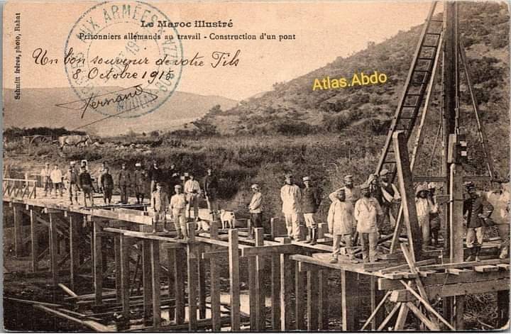 Un pont ds une histoire....à l'origine la conquête de khenifra en juin 1914 est d'ouvrir la route kaza tafilalet....la suite est moins glorieuse,  on patine encore entre beja3d et khenifra !
