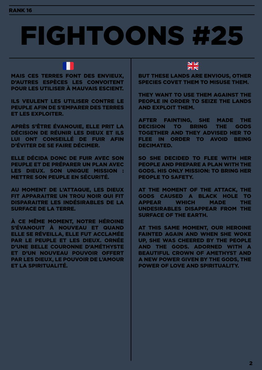 Fightoons #25
Rank : 16
Owner : None
 
She got cheered by gods for protecting her people from being decimated by indesirable species... 😈

#MultiversX #Elrond $EGLD <a href="/FightoonsStudio/">FIGHTOONS😈</a>