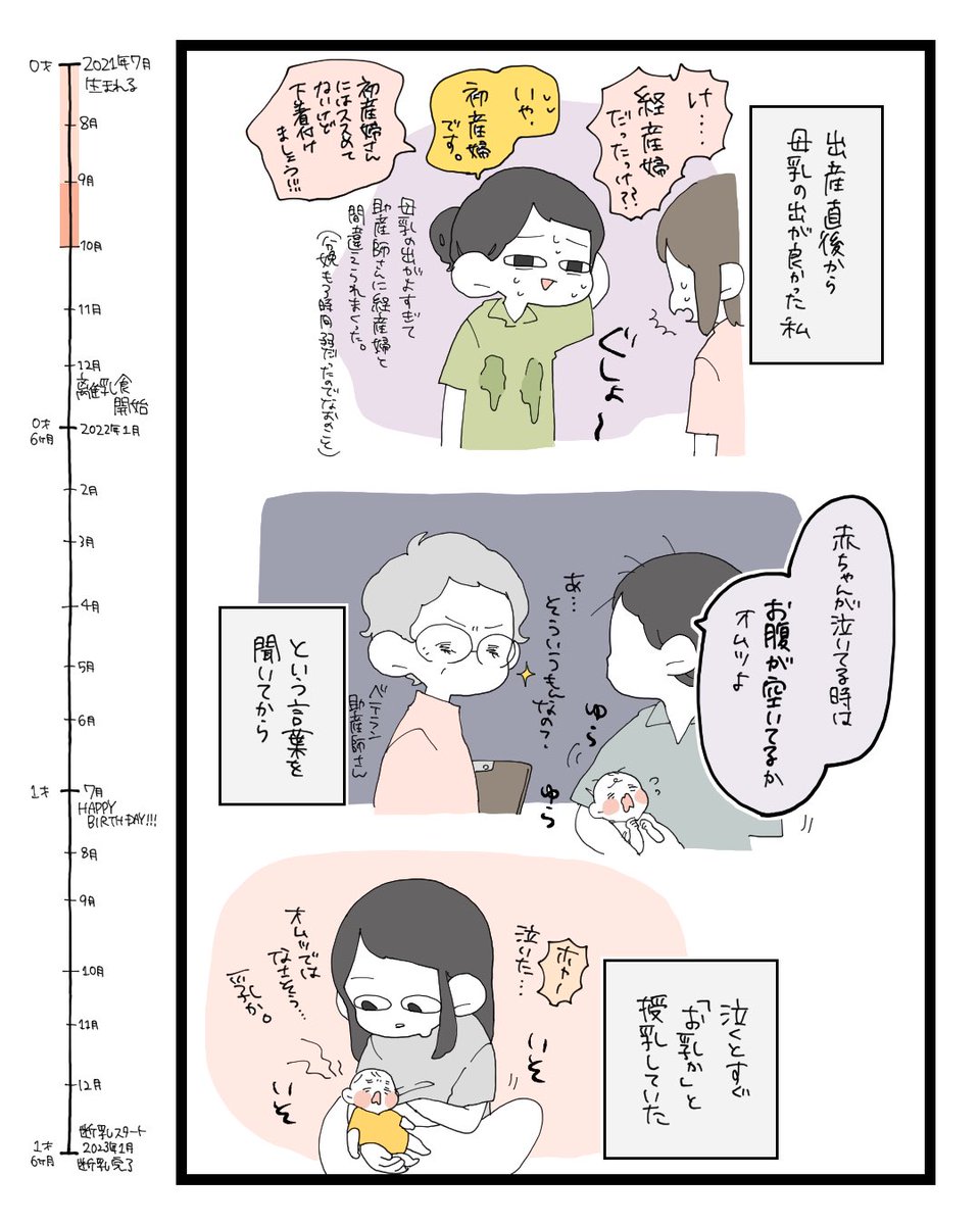 娘の断乳記録①(2/3)上げ直し 