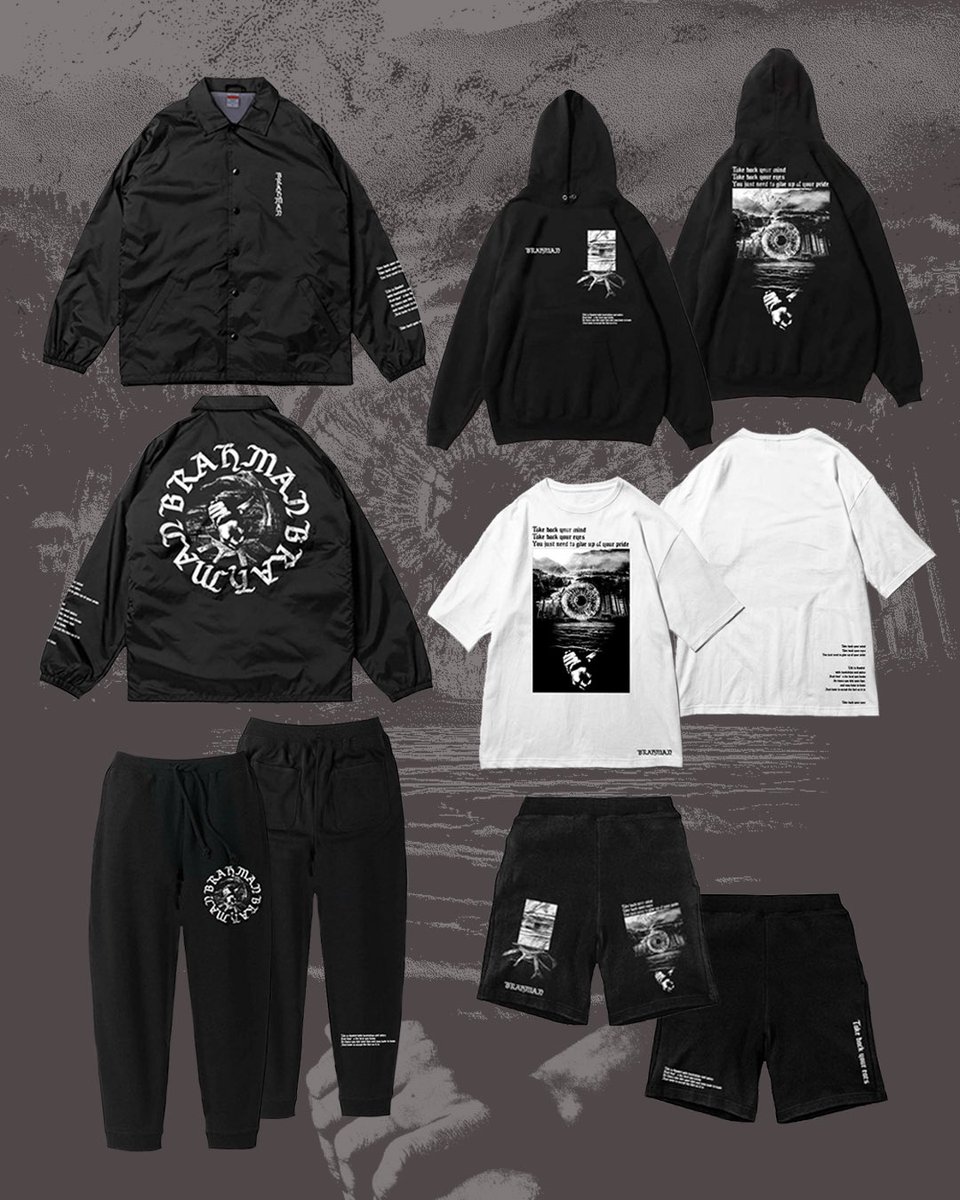 BRAHMAN コーチジャケット NEWS】 EC限定商品 BRAHMAN NEW MERCHの受注を開始しました BLACK BELT