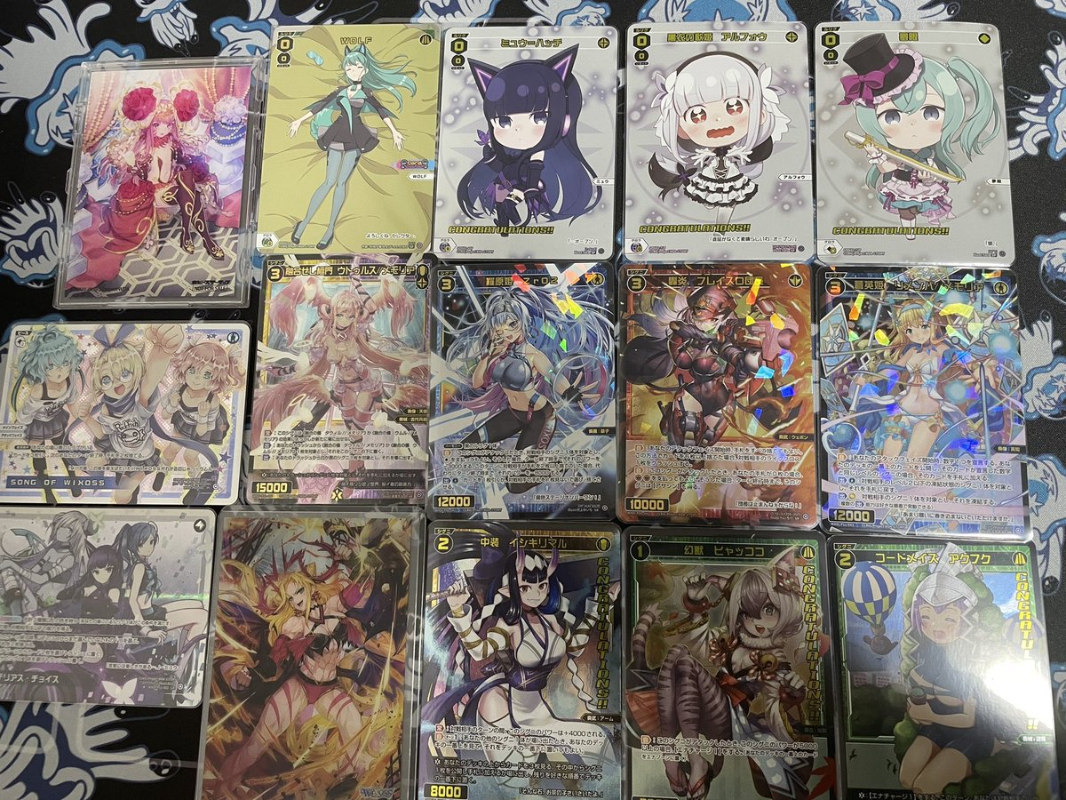 高品質 Wixoss WXDi-P12-008U UR みこみこ さんさんまぜまぜ