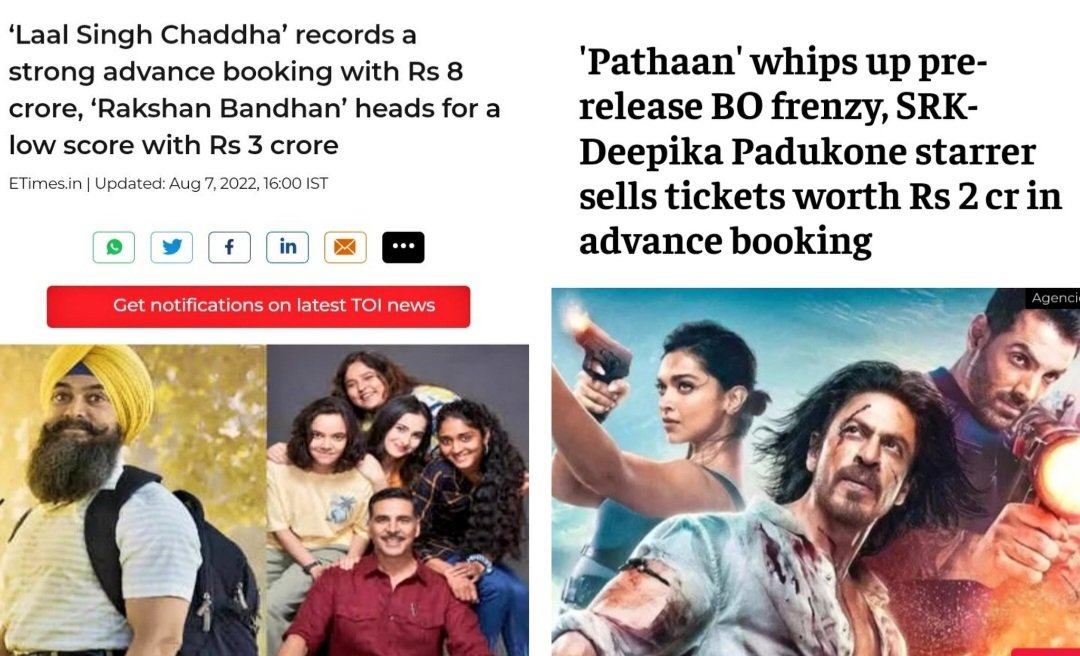 @box_oficeIndian @iamsrk ➡️Everyone knows what happened to #BoycottBrahmastra,
#BoycottPathaan will have Same Fate
➡️This would be more Disaster in terms of Money as Lot spend on PR & Self Booking 
#BoycottPathanMovie
#BoycottPathaanMovie
#BoycottPathanMovie
#BoycottbollywoodkiGandagi #BollywoodSwaha