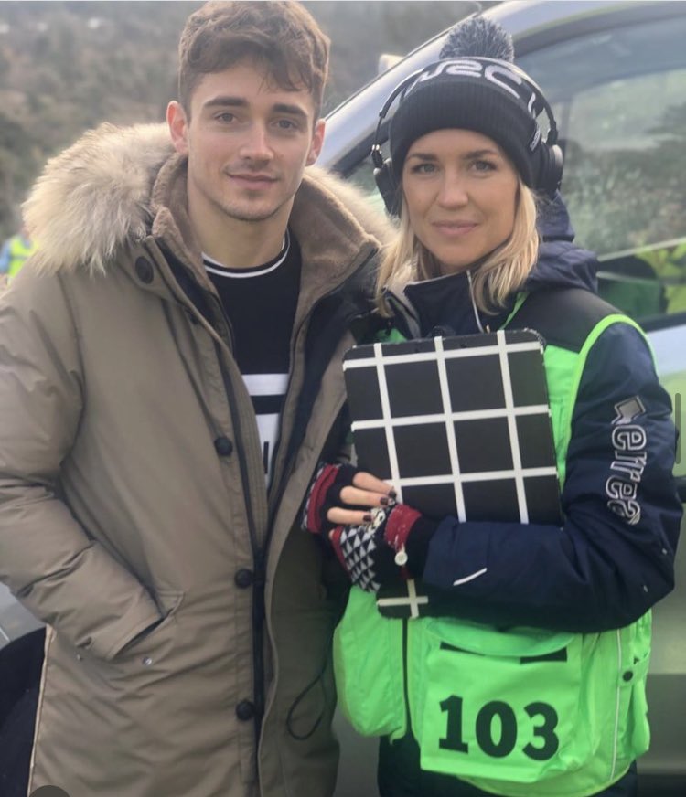 Throwback to 2020 Rally Monte Carlo with a local 😉#RallyMonteCarlo #rally #f1 #charlesleclerc