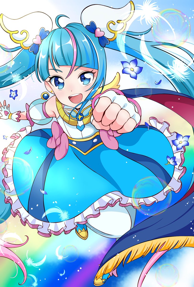 コスプレ衣装 ひろがるスカイプリキュア ひろプリ 虹ヶ丘ましろ キュア