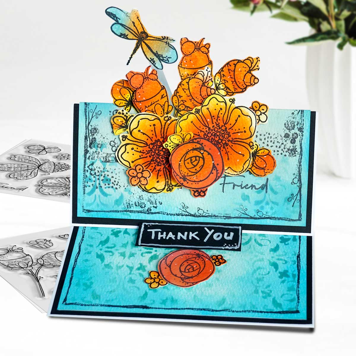 Polka_doodles's tweet photo. It's #Sundaycrafting day and this stunning floral easel card is sure to make someone have a super special day #handmadecard #cardmaking #craft #crafty #craftsupplies #stamping #craftstamp #scrapbooking #mixedmediastamp #bulletjournal #artjournal https://t.co/LIvY459IbL https://t.co/1PVEgOYiOq