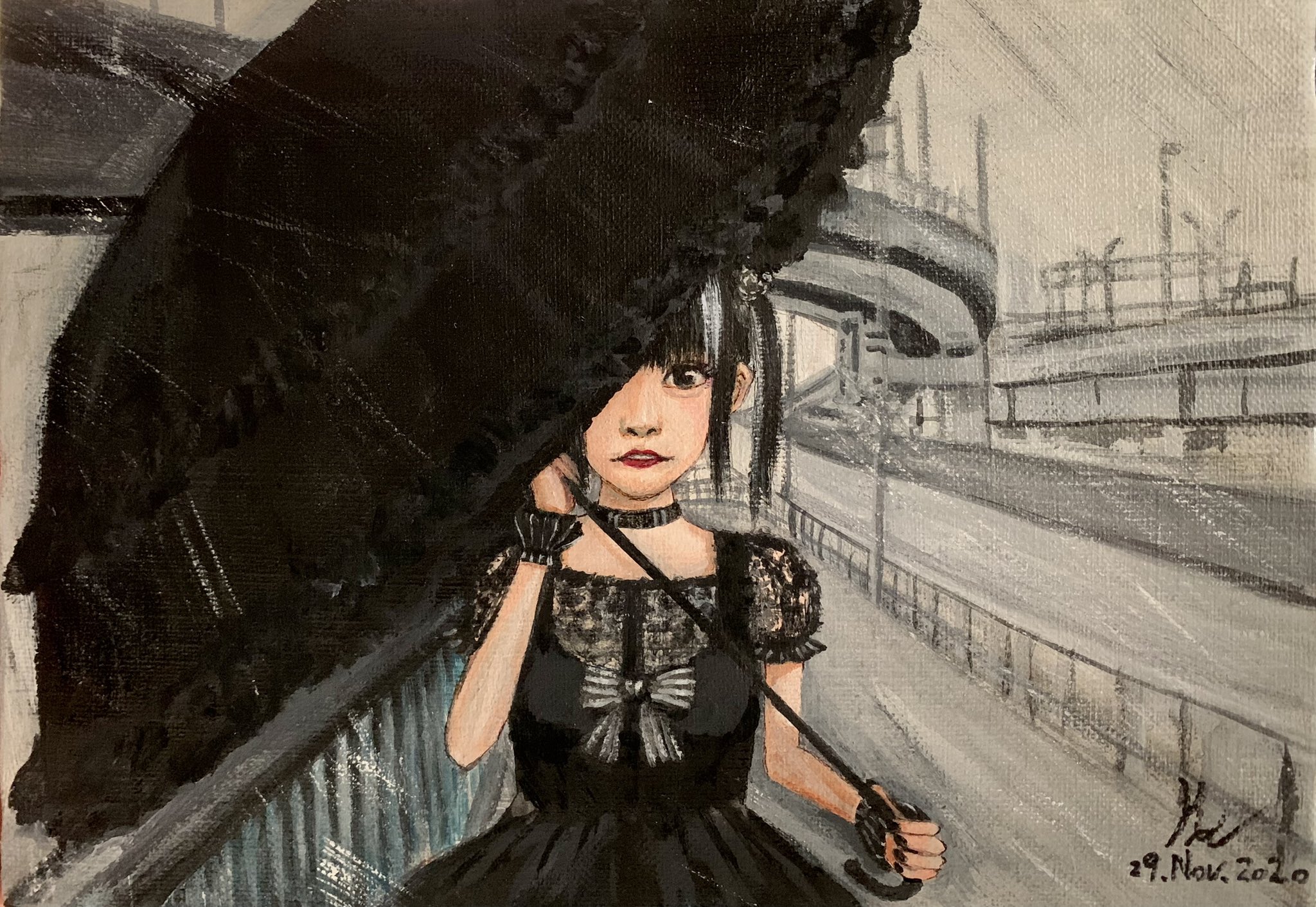 河村亨一『PRAY』絵画 河村亨一『PRAY』絵画