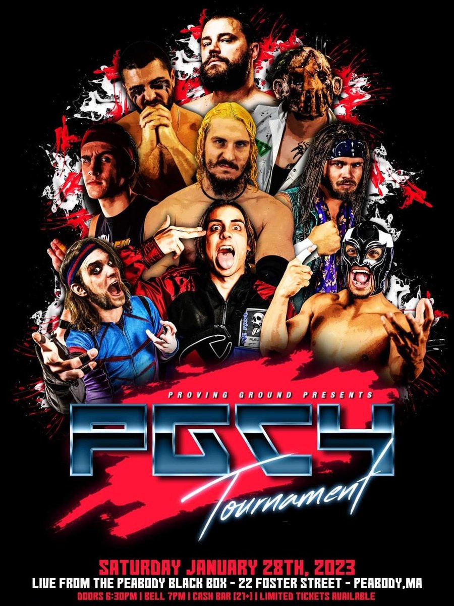 The biggest show to date as we take new England's finest and crown the next Proving Ground Cup winner!

TICKETS:provinggroundstore.com 

#PGC4 #WRESTLING #NEWENGLAND