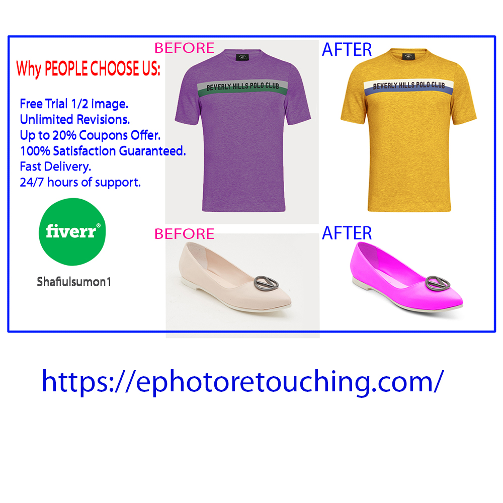 SiSumon77173005's tweet photo. #EphotoRetouching provides professional service across the world. #postproduction #photoretouching #imageediting #ecommerceimageediting #ghostmannequin #shadowmaking #backgroundremoval #headshot #colorcorrection
ephotoretouching@gmail.com
https://t.co/FHDx4qZnXB https://t.co/3R7DA3icye