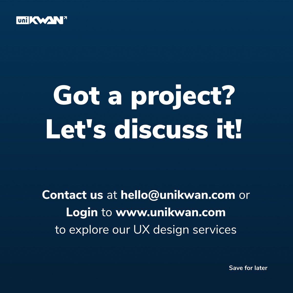 UniKwan's tweet photo. We follow a 5 step method, in your case, the number of steps may vary depending on the #project requirements &amp; #industry difference, but the end goal remains the same for all.

👋 Have a cool project idea? Let's discuss your project: hello@unikwan.com

#unikwanforux #design #ux https://t.co/i7hGhDr1Pb
