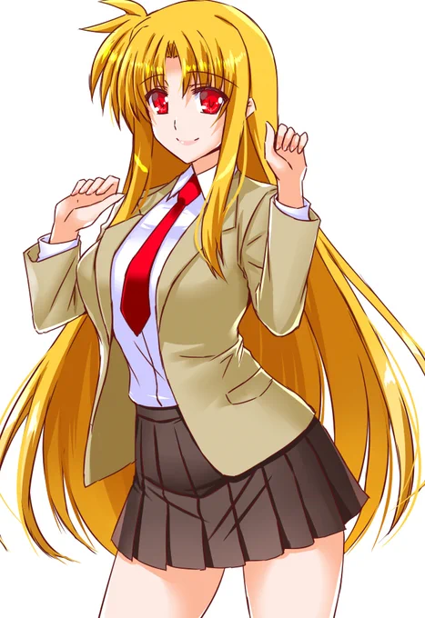 リリカルJK三人組 #リリカルなのは #フェイト #はやて #なのは  
