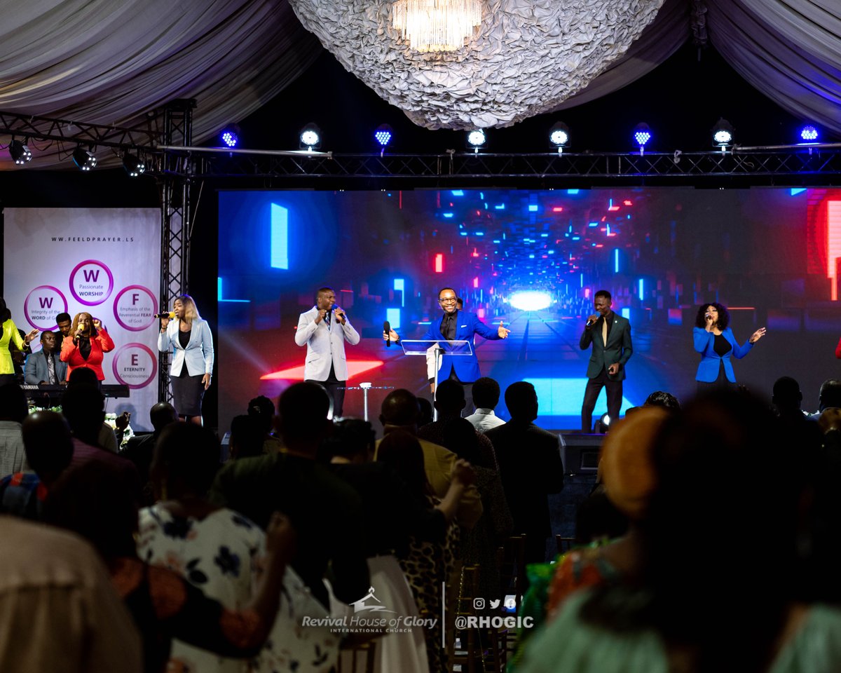 RHOGIC's tweet photo. “To him who sits on the throne and to the Lamb be praise and honor and glory and power, for ever and ever!”

Moments of Praise with #HouseOfJudah

#RHOGIC
#RHOGICService
#GreaterOpenDoors
#Celebration https://t.co/WKuKRnf05q