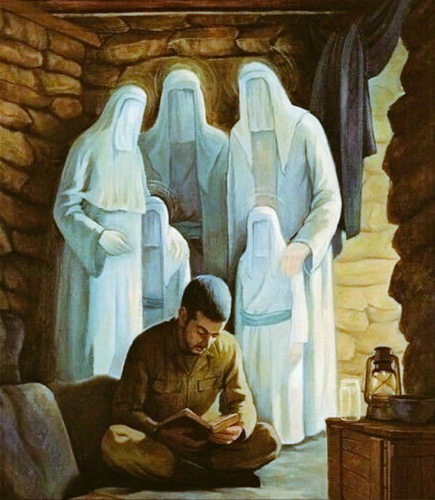 "مَنْ أَرادَ الله بَدَأَ بِكُمْ"