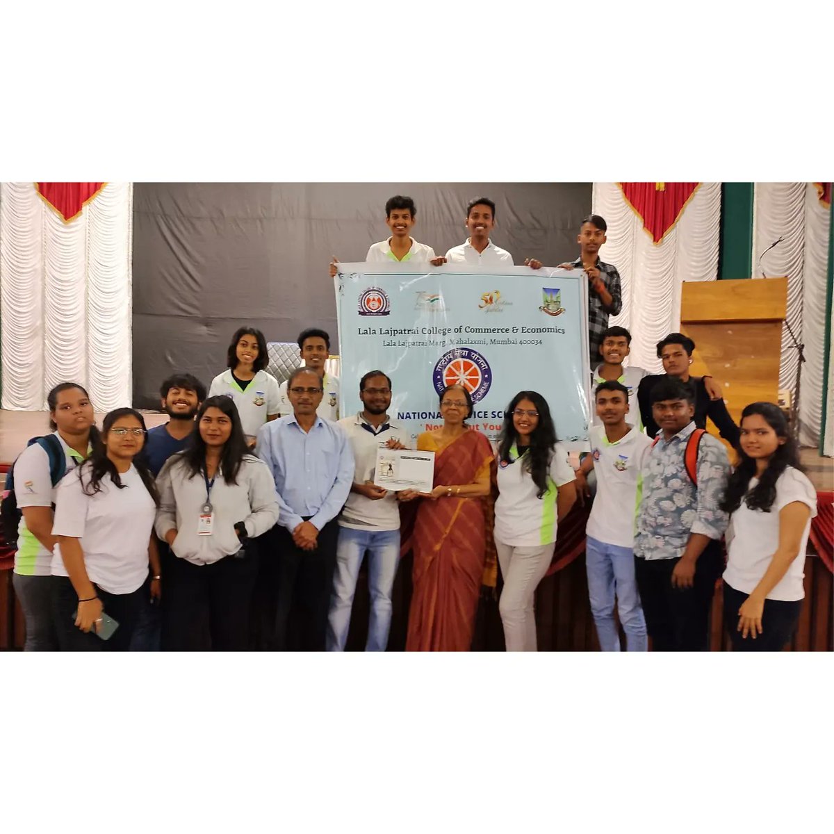 Our NSS UNIT Of Lala Lajpatrai College of Commerce &amp; Economics Organised District Level Orientation Session On World Without War &amp; Without Violence on 9th Jan 2023. Resource person was Prof. Rukaiya Joshi. Many college participated in the session and it led to successful event.