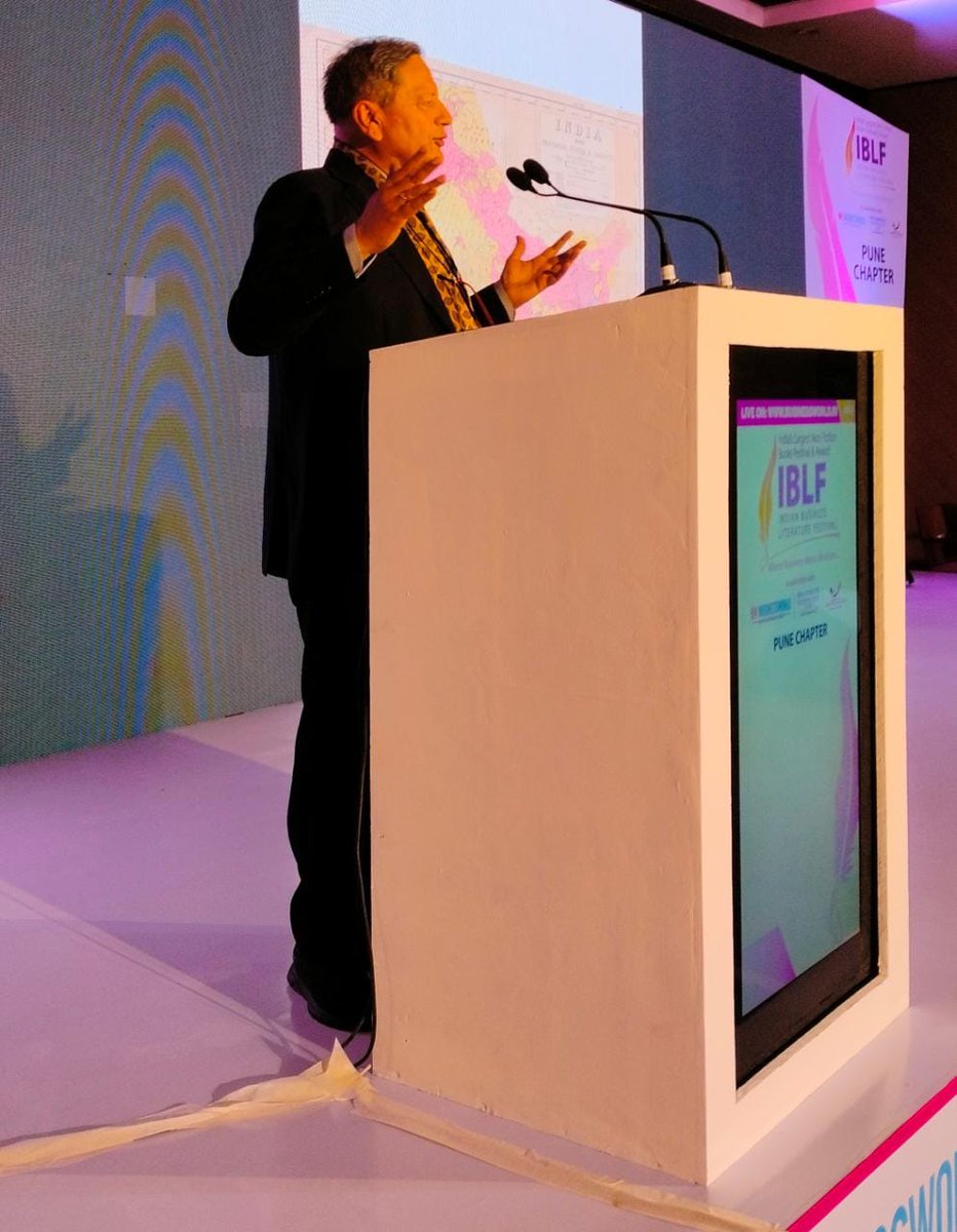 BWBusinessworld's tweet image. Live: @Connectsanjeev, Former Director, Lal Bahadur Shastri National Academy Of Administration talking about his book 'We the People of the States of Bharat' at Indian Business Literature Festival #PuneChapter #IBLF 

Join On: bwevents.co.in/india-business…