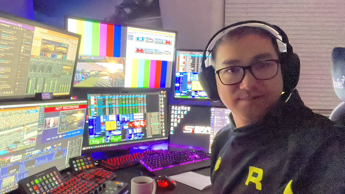 So back on the morning shift for a team stream for the <a href="/iRacing/">iRacing</a> <a href="/vcoesports/">VCO 🕹🏎</a> Daytona 24hr.

Even though not on the main stream still repping <a href="/RaceSpotTV/">RaceSpot TV</a>. Have a good race all.

<a href="/SimsportSoluti1/">Simsport Solutions</a>