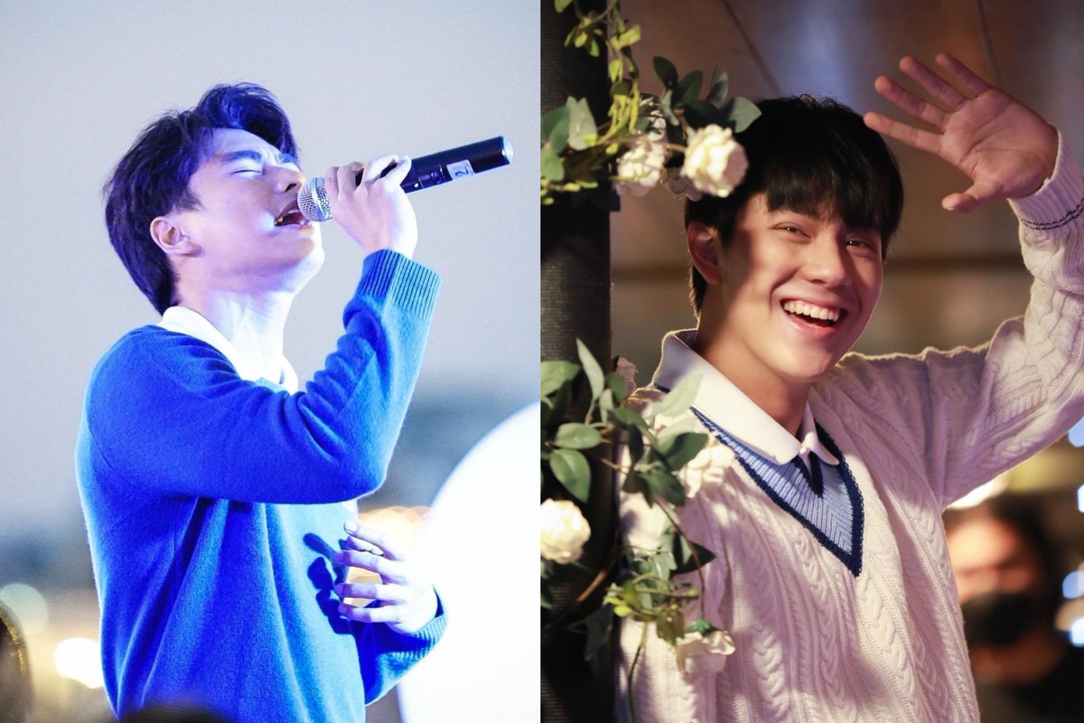 porr_patlnwza55's tweet photo. nanon hyping singer ohm is my favourite :(( https://t.co/kO79RgQRap