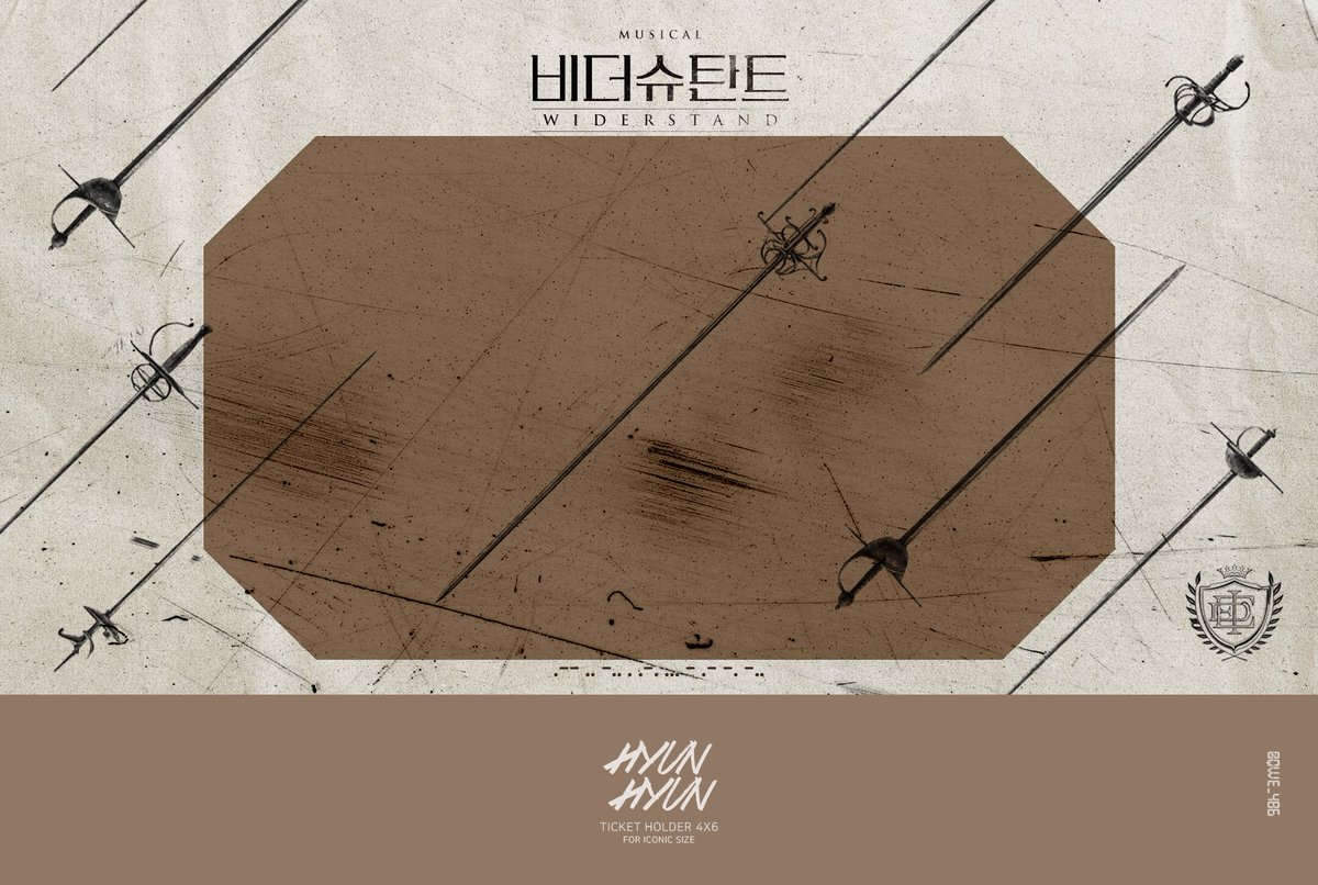 hyun_ticket's tweet photo. 2022 [티켓꽂이] 뮤지컬 #비더슈탄트

아이코닉용 / 기본 인화사이즈 4X6 https://t.co/dp0cZ0gPSK