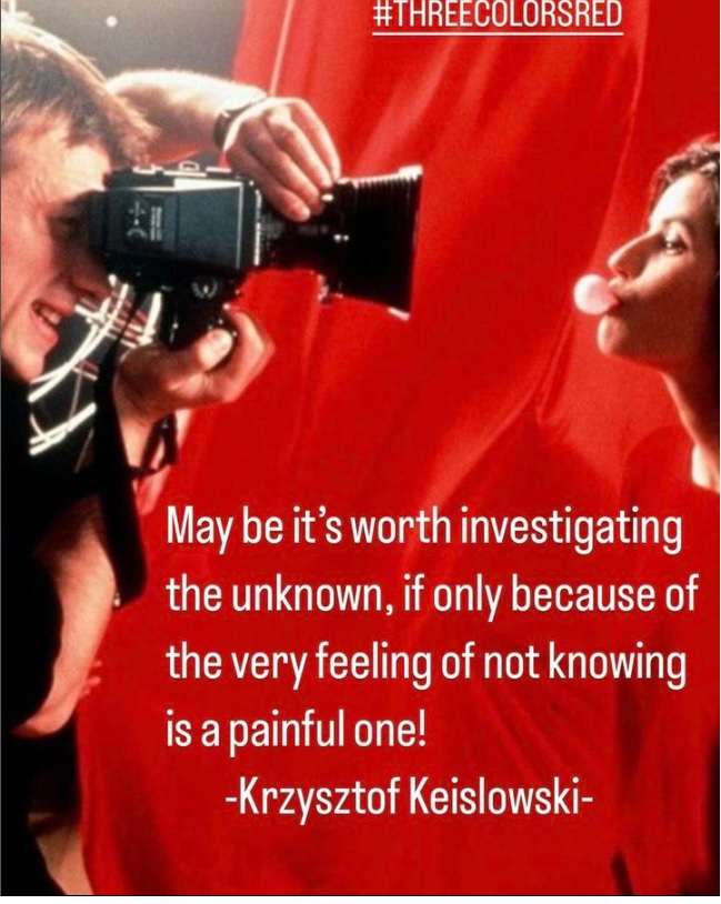 navrasaduende's tweet photo. Watch Keislowski’s ‘ThreeColors: Red’ on full screen at ‘Navrasa Duende World Movie Festival’ on 4th/5th Feb23.
For details refer pinned post.
#ThreeColorsRed #worldmovies #filmfestival #movies #Cinema #Cinephile #Delhi https://t.co/Jv1tdXnFcN
