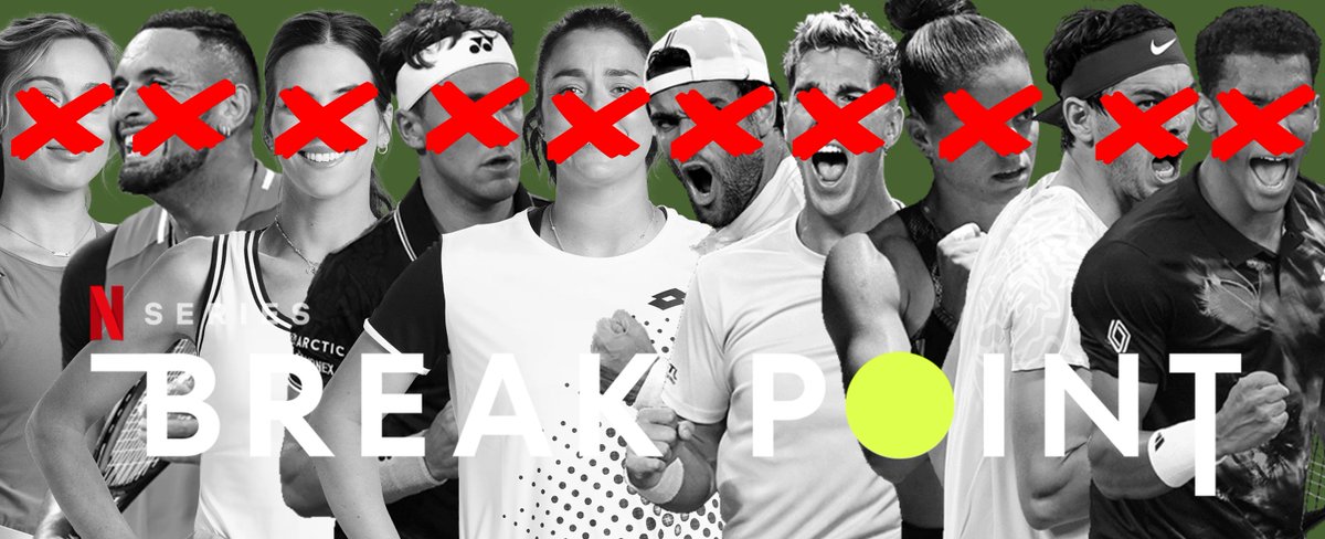 Oh no.... 😨

#netflixcurse #breakpointcurse #tennis #australianopen #australianopen2023