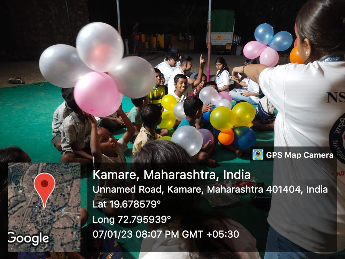 nss_unit_wilson's tweet photo. Day 1 activities:
 -Mr.Digambar Acharya conducted session on the topic 'encounter with social realities'. 
 -Evening :Ratrashala was also organised by the Volunteers for children.
#nss #nsscamp #nssunitofwilsoncollege #Palghar #Varkhunti https://t.co/S6CGVT9VZX