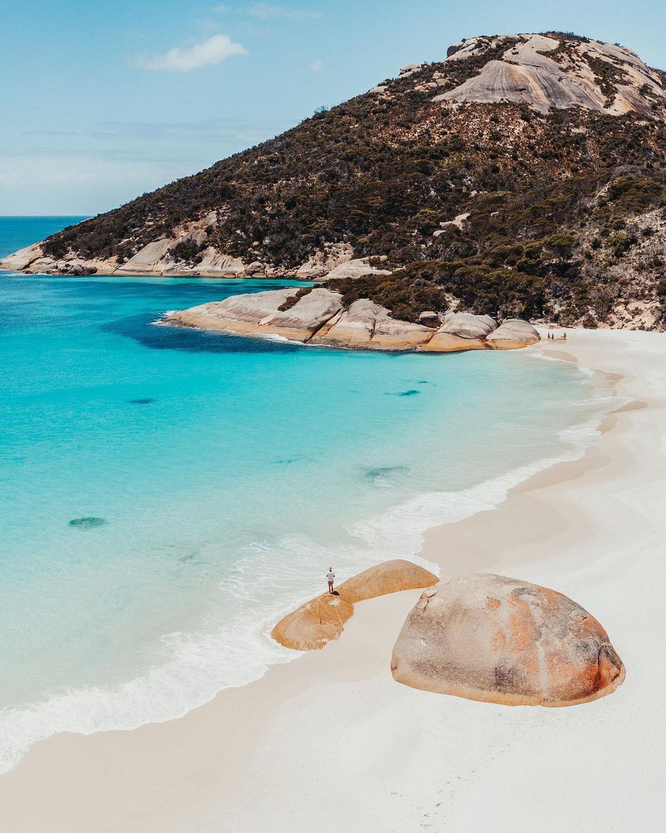 Pristine beaches + clear blue waters - it must be @WestAustralia  😍🏖️ 

This stunning spot is known as #TwoPeoplesBay in Australia's South West. IG/_harrrryy_ said it's 'so pristine and perfect' and we agree!

#seeaustralia #comeandsaygday #WAtheDreamState #AustraliasSouthWest