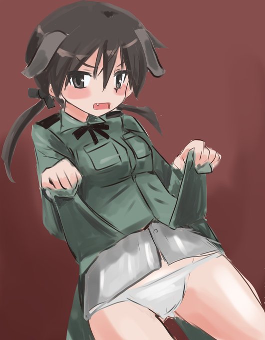 髭侍へ科せられた負債は『ゲルトルート・バルクホルンのたくし上げ』絵です 